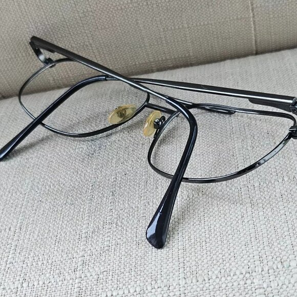 Timberland Men Eyeglasses/Sunglasses Frame Dark Gunmetal Tone Metal Glasses - Picture 5 of 12